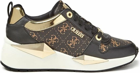 Guess I-Tallyn Dames Sneakers - Black/Brown - Maat 39 15 Guess I-Tallyn Dames Sneakers - Black/Brown - Maat 39 - Afbeelding 13