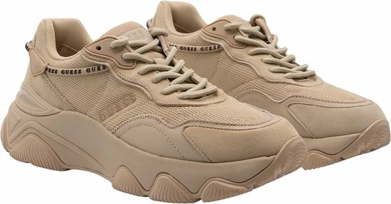 Guess Micola Lage Sneakers - Dames - Beige - Maat 38 17 Guess Micola Lage Sneakers - Dames - Beige - Maat 38 - Afbeelding 15