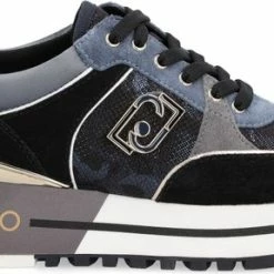 Liu Jo Maxi Wonder 20 Lage Sneakers - Dames - Blauw - Maat 39