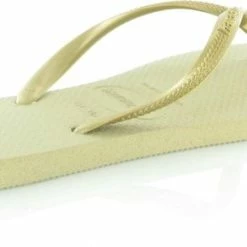 Havaianas Slim Dames Slippers - Sand Grey/Light Golden - Maat 41/42 -Dames-schoenen Winkel 550x289 4