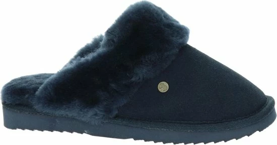Warmbat Flurry Suede Dames Pantoffels - Dark Navy - Maat 42 12 Warmbat Flurry Suede Dames Pantoffels - Dark Navy - Maat 42 - Afbeelding 10