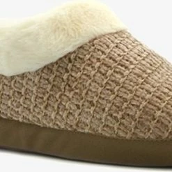 Thu!s Dames Pantoffels - Grijs - Maat 39 - Sloffen