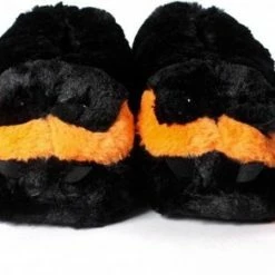 Merkloos Pluche Spin Tarantula Dierensloffen/pantoffels Voor Volwassenen - Dames/heren - Spinnen Sloffen 37/38.5