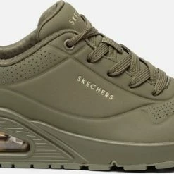 Skechers Uno Stand On Air Sneakers Groen - Maat 38 -Dames-schoenen Winkel 550x293 2