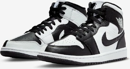 Nike Air Jordan Air Jordan 1 Mid 'Invert Black White' - Maat: 40.5 3 Nike Air Jordan Air Jordan 1 Mid 'Invert Black White' - Maat: 40.5