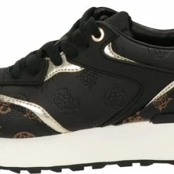 Guess Luchia Lage Sneakers - Dames - Zwart - Maat 40 27 Guess Luchia Lage Sneakers - Dames - Zwart - Maat 40 -Dames-schoenen Winkel 550x295 13