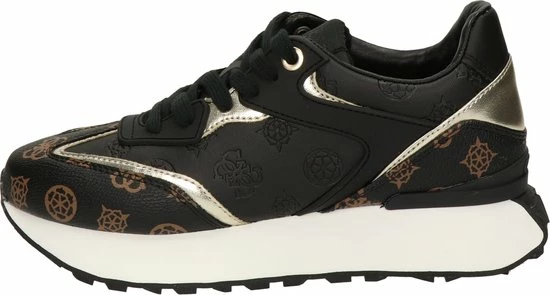 Guess Luchia Lage Sneakers - Dames - Zwart - Maat 40 10 Guess Luchia Lage Sneakers - Dames - Zwart - Maat 40 - Afbeelding 8