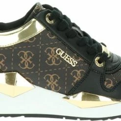 Guess I-Tallyn Dames Sneakers - Black/Brown - Maat 39