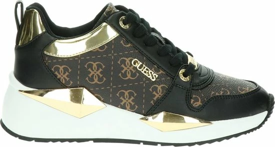 Guess I-Tallyn Dames Sneakers - Black/Brown - Maat 39 3 Guess I-Tallyn Dames Sneakers - Black/Brown - Maat 39