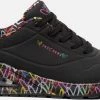 Skechers Uno - Loving Love Dames Sneakers - Black - Maat 42