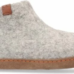 Tofvel Pantoffels Grijs Schapenwol 712302 - Dames - Maat 40 -Dames-schoenen Winkel 550x302 3