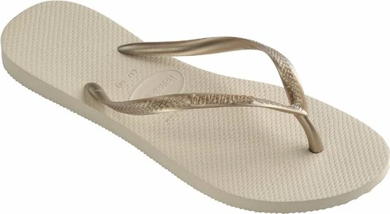 Havaianas Slim Dames Slippers - Sand Grey/Light Golden - Maat 39/40 20 Havaianas Slim Dames Slippers - Sand Grey/Light Golden - Maat 39/40 - Afbeelding 18