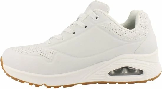Skechers Uno Stand On Air Dames Sneakers - White - Maat 39 12 Skechers Uno Stand On Air Dames Sneakers - White - Maat 39 - Afbeelding 10