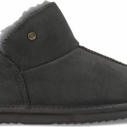 Warmbat Willow Dames Sloffen - Dark Grey - Maat 39 -Dames-schoenen Winkel 550x305
