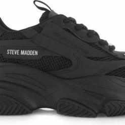 Steve Madden Dames Sneaker - Zwart - Maat 37 35 Steve Madden Dames Sneaker - Zwart - Maat 37 -Dames-schoenen Winkel 550x306 2