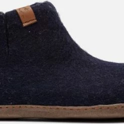 Tofvel Pantoffels Blauw Schapenwol 712303 - Dames - Maat 40