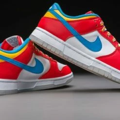 Nike Dunk Low QS LeBron James Fruity Pebbles DH8009-600 Maat 42 Kleur Als Op Foto 16 Nike Dunk Low QS LeBron James Fruity Pebbles DH8009-600 Maat 42 Kleur Als Op Foto -Dames-schoenen Winkel 550x308 3