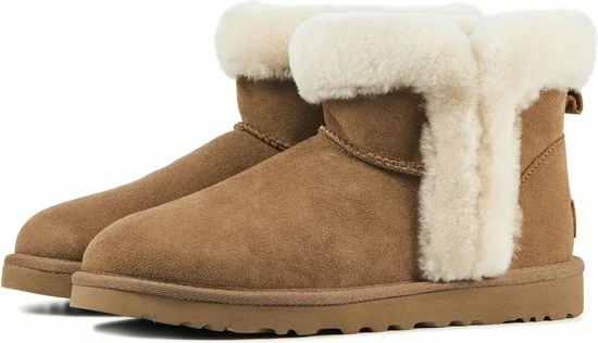 UGG Enkellaarsjes Dames / Laarzen / Damesschoenen - Leer - 1130590 - Cognac - Maat 38 8 UGG Enkellaarsjes Dames / Laarzen / Damesschoenen - Leer - 1130590 - Cognac - Maat 38 - Afbeelding 6