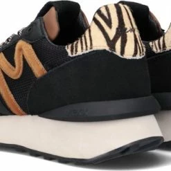 Mexx Dames Sneaker Juju Zwart/ Cognac -Dames-schoenen Winkel 550x316 8