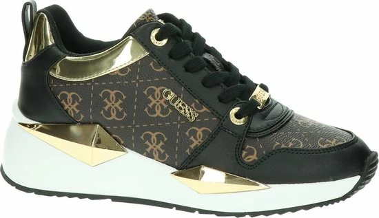 Guess I-Tallyn Dames Sneakers - Black/Brown - Maat 39 4 Guess I-Tallyn Dames Sneakers - Black/Brown - Maat 39 - Afbeelding 2