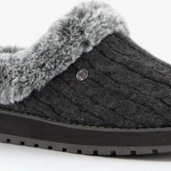 Skechers Keepsakes - Ice Angel Dames Pantoffels - Grijs - Maat 39 -Dames-schoenen Winkel 550x318