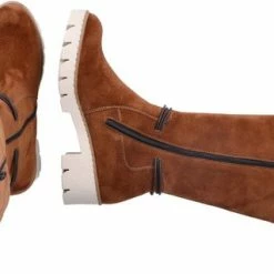 Rieker Lange Laars - Vrouwen - Cognac - Maat 39 -Dames-schoenen Winkel 550x319 1