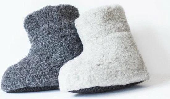 Natura Norway - Sloffen Van Merino Wol - Dames En Heren - Maat 43/44 - Wit/Crème 6 Natura Norway - Sloffen Van Merino Wol - Dames En Heren - Maat 43/44 - Wit/Crème - Afbeelding 4