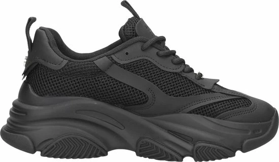 Steve Madden Dames Sneaker - Zwart - Maat 37 6 Steve Madden Dames Sneaker - Zwart - Maat 37 - Afbeelding 4
