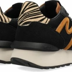 Mexx Dames Sneaker Juju Zwart/ Cognac -Dames-schoenen Winkel 550x324 10