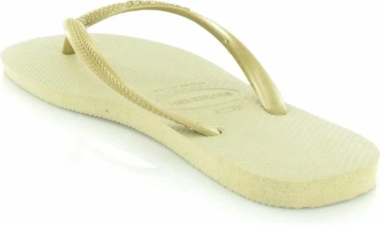 Havaianas Slim Dames Slippers - Sand Grey/Light Golden - Maat 39/40 14 Havaianas Slim Dames Slippers - Sand Grey/Light Golden - Maat 39/40 - Afbeelding 12