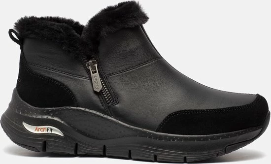 Skechers Arch Fit-Casual Hour Dames Laarzen - Zwart - Maat 40 10 Skechers Arch Fit-Casual Hour Dames Laarzen - Zwart - Maat 40 - Afbeelding 8