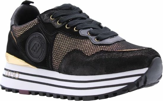 Liu Jo Maxi Wonder 01 Lage Sneakers - Dames - Zwart - Maat 38 19 Liu Jo Maxi Wonder 01 Lage Sneakers - Dames - Zwart - Maat 38 - Afbeelding 17