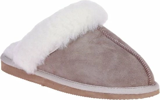 Shepherd Jessica Dames Pantoffels - Stone - Maat 39 16 Shepherd Jessica Dames Pantoffels - Stone - Maat 39 - Afbeelding 14