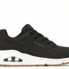 Skechers Uno Stand On Air Sneakers Zwart/Wit Dames - Maat 37