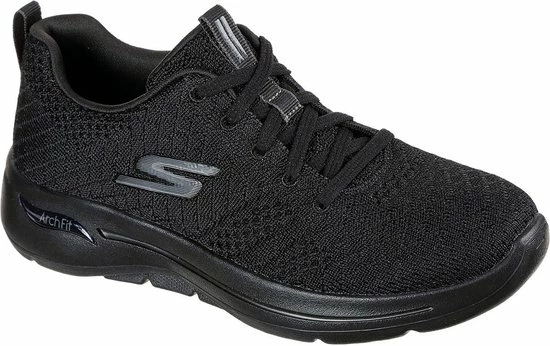 Skechers Go Walk Arch Fit - Unify Vrouwen Sneakers - Black - Maat 39 4 Skechers Go Walk Arch Fit - Unify Vrouwen Sneakers - Black - Maat 39 - Afbeelding 2