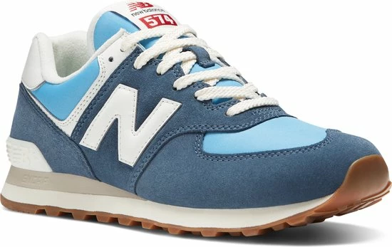 New Balance 574 Unisex Sneakers - Angel Blue - Maat 44.5 3 New Balance 574 Unisex Sneakers - Angel Blue - Maat 44.5