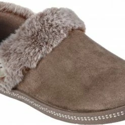 Skechers Cozy Campfire Gevoerde Dames Pantoffels - Beige - Maat 38 - Extra Comfort - Memory Foam -Dames-schoenen Winkel 550x348 2