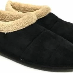 MeditorPlus Comfortabele Sloffen - Hoog Model - Harde Zool - ZWART - Maat 41