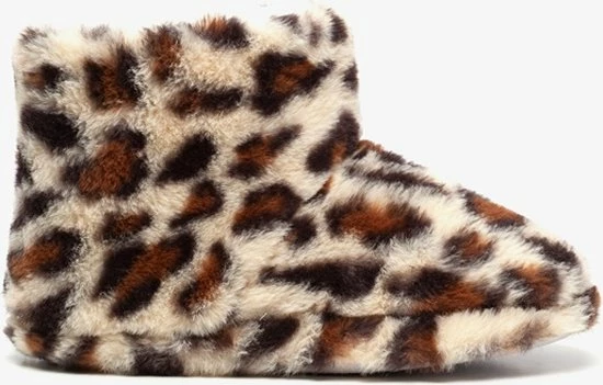 Thu!s Dames Sloffen Met Luipaardprint - Beige - Maat 41 - Pantoffels 9 Thu!s Dames Sloffen Met Luipaardprint - Beige - Maat 41 - Pantoffels - Afbeelding 7