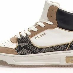 Guess Tullia Dames Sneakers - White Roccia - Maat 39 -Dames-schoenen Winkel 550x351 6