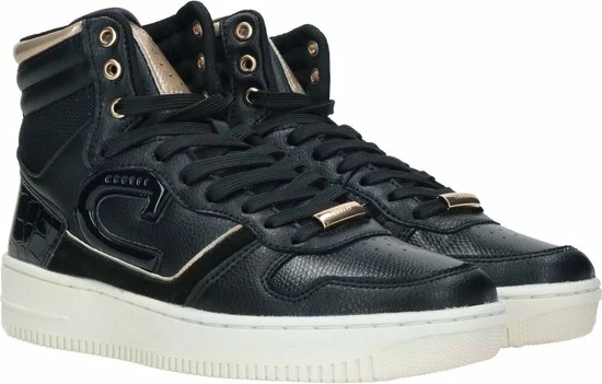 Cruyff Campo High Lux Zwart Sneakers Dames (CC221840998) 13 Cruyff Campo High Lux Zwart Sneakers Dames (CC221840998) - Afbeelding 11