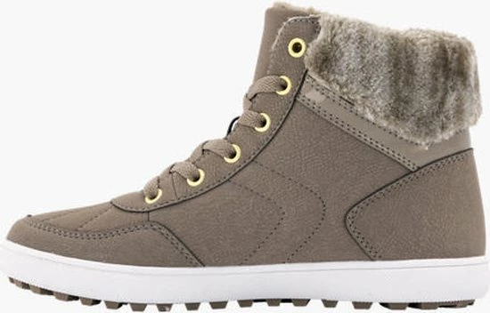 Graceland Taupe Veterboot Bont - Maat 38 5 Graceland Taupe Veterboot Bont - Maat 38 - Afbeelding 3