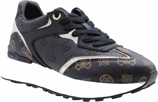 Guess Luchia Lage Sneakers - Dames - Zwart - Maat 40 20 Guess Luchia Lage Sneakers - Dames - Zwart - Maat 40 - Afbeelding 18