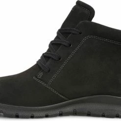 ECCO Babett Dames Veterschoenen - Zwart - Maat 40 -Dames-schoenen Winkel 550x359 5