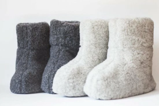 Natura Norway - Sloffen Van Merino Wol - Dames En Heren - Maat 43/44 - Wit/Crème 4 Natura Norway - Sloffen Van Merino Wol - Dames En Heren - Maat 43/44 - Wit/Crème - Afbeelding 2