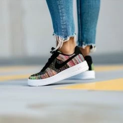 Nike Air Force GS Sneakers Nike Air Force 1 Flyknit - Maat 36 -Dames-schoenen Winkel 550x366 64