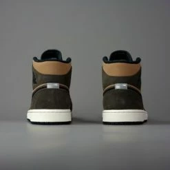 Nike Air Jordan 1 Mid Se ''Dark Chocolate'', DC7294-200, Maat 41, Bruin -Dames-schoenen Winkel 550x366 8