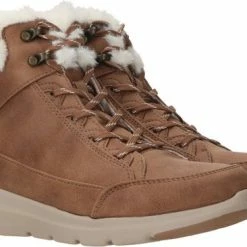 Skechers Glacial Ultra Cozyly Veterboot - Vrouwen - Bruin/Cognac - 21 Skechers Glacial Ultra Cozyly Veterboot - Vrouwen - Bruin/Cognac - -Dames-schoenen Winkel 550x366 87