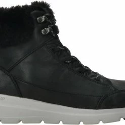 Skechers Glacial Ultra Cozyly Veterboot - Vrouwen - Zwart - Maat 42