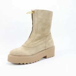 VIA VAI Bobbi Strip Biker Boots - Beige - Maat 39 -Dames-schoenen Winkel 550x372 15